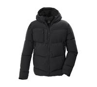 Steppjacke KILLTEC "KOW 255 MN QLTD JCKT", Herren, Gr. XXL, schwarz, Obermaterial: 100% Polyester;Futter: 100% Polyester;Füllung: 100% Polyester, Jacken Steppjacke, Wasserabweisende Herrenjacke mit re