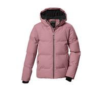 Steppjacke KILLTEC "KOW 357 GRLS QLTD JCKT", Kinder, Gr. 140, rosa (pink), Oberstoff: 100% Polyester, Futter: 100% Polyester, Füllung: 100% Polyester, Jacken, Wasserabweisende Mädchenjacke mit Kapuze,