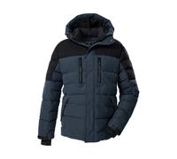 Steppjacke KILLTEC "KOW 88 MN QLTD JCKT", Herren, Gr. 4XL, blau (dunkelblau), Obermaterial: 100% Polyester;Futter: 100% Polyester;Füllung: 100% Polyester, Jacken Steppjacke, Wasserabweisende, atmungsa
