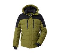 Steppjacke KILLTEC "KOW 88 MN QLTD JCKT", Herren, Gr. XL, grün, Obermaterial: 100% Polyester;Futter: 100% Polyester;Füllung: 100% Polyester, Jacken Steppjacke, Wasserabweisende, atmungsaktive Steppjac