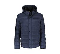 Steppjacke LERROS "Kapuzenjacke", Herren, Gr. 3XL, blau (dunkelblau), 100% Polyester, Jacken Steppjacke (68410561-XXXL)
