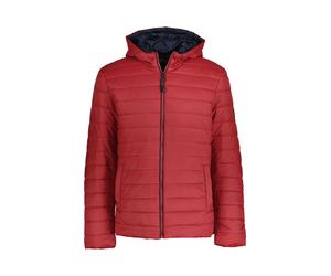 Steppjacke LERROS "Leichte Steppjacke", Herren, Gr. XXL, rot, 100% Polyester, Jacken Steppjacke, Jacke im Steppdesign, Temperaturbeständig, Eingriffstaschen (24940413-XXL) rot