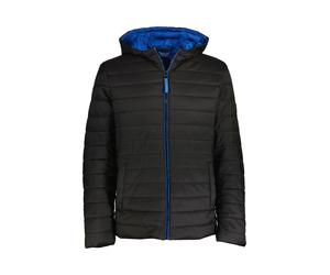 Steppjacke LERROS "Leichte Steppjacke", Herren, Gr. XXL, schwarz, 100% Polyester, Jacken Steppjacke, Jacke im Steppdesign, Temperaturbeständig, Eingriffstaschen (32041258-XXL) schwarz
