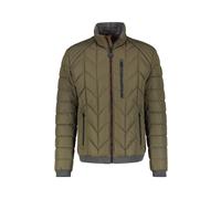 Steppjacke LERROS "LERROS Modisch gesteppte Jacke", Damen, Gr. 3XL, grün (moss grün mela), 100% Polyester, Jacken Steppjacke (41690361-XXXL)