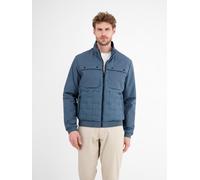 Steppjacke LERROS "LERROS Sportiver Blouson, gesteppt", Herren, Gr. M, blau (crispy blau), 100% Polyester, Jacken Steppjacke (21238956-M)
