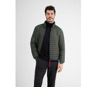 Steppjacke LERROS "LIGHT WEIGHT BLOUSON", Herren, Gr. 3XL, grün (mineral grün melange), 100% Polyester, Jacken Steppjacke, Leichter Blouson / Temperaturbeständig durch Front- und Rücksteppung (5254281