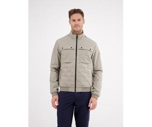 Steppjacke LERROS "Sportiver Blouson, gesteppt", Herren, Gr. XL, beige, 100% Polyester, Jacken Steppjacke (56488227-XL) beige