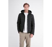 Steppjacke LERROS "Wärmende Funktions-Steppjacke mit abnehmbarer Kapuze", Herren, Gr. M, schwarz, 100% Polyester, Jacken Steppjacke (96270212-M) schwarz