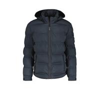 Steppjacke LERROS "Warm gefütterter Steppblouson mit versteckter Kapuze", Herren, Gr. XL, blau (blau night), 100% Polyester, Jacken Steppjacke (67150236-XL)