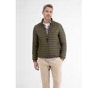 Steppjacke LERROS "Wattierter Steppblouson", Herren, Gr. S, grün (moss grün mela), 100% Polyester, Jacken Steppjacke (92551068-S) moss grün mela