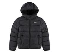 Steppjacke LEVI'S KIDS "LVB SHERPA LINED MDWT PU", Jungen, Gr. 10 (140), schwarz, Web, Obermaterial: 100% Polyester, leicht glänzend, Jacken Steppjacke, warm wattiert (68723249-10) schwarz