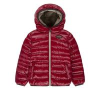 Steppjacke LEVI'S KIDS "SHERPA LINED MDWT PUFFER JACKET", Jungen, Gr. 12 (152), rot (rhythmic rot), Obermaterial: 100% Polyester, bequem hüftbedeckend, Rundhals, Bündchen, Jacken Steppjacke, for Boys 