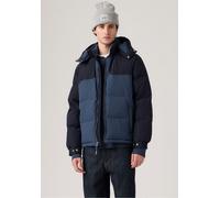 Steppjacke LEVI'S "ROCKRIDGE SHORT PUFFER", Herren, Gr. XL, blau (navy blazer), Web, Obermaterial: 100% Polyamid, regular fit hüftlang, Jacken Steppjacke, Winterjacke (87628230-XL)