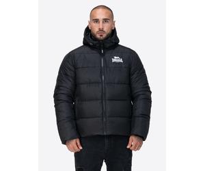 Steppjacke LONSDALE "TROVER", Herren, Gr. XL, schwarz (schwarz, weiß), Obermaterial: 100% Polyester, Jacken Steppjacke (96720213-XL) schwarz, weiß
