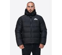 Steppjacke LONSDALE "TROVER", Herren, Gr. XXL, schwarz (schwarz, weiß), Obermaterial: 100% Polyester, Jacken Steppjacke (96720213-XXL) schwarz, weiß