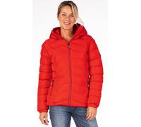 Steppjacke LPO "GILMOUR MELVILLE II Women", Damen, Gr. 40 (M), rot, 100% Polyester, figurbetont, mit innenliegendem Gummizug, Jacken Steppjacke, auch in Großen Größen erhältlich (86713845-40) rot