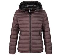 Steppjacke LPO "GILMOUR MELVILLE VI Women", Damen, Gr. 36/38 (M), braun, Web, 100% Polyester, figurbetont hüftbedeckend, mit innenliegendem Gummizug, Jacken Steppjacke, auch in Großen Größen erhältlic