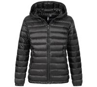 Steppjacke LPO "GILMOUR MELVILLE VI Women", Damen, Gr. 40 (M), schwarz, Web, 100% Polyester, figurbetont hüftbedeckend, mit innenliegendem Gummizug, Jacken Steppjacke, auch in Großen Größen erhältlich
