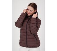 Steppjacke LPO "GILMOUR MELVILLE VI Women", Damen, Gr. 44L, braun, 100% Polyester, figurbetont, mit innenliegendem Gummizug, Jacken Steppjacke, auch in Großen Größen erhältlich (38141629-44) braun