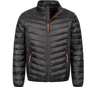 Steppjacke LPO "GILMOUR MELVILLE VII MEN", Herren, Gr. L (52), schwarz, Web, 100% Polyester, bequem hüftbedeckend, mit innenliegendem Gummizug, Jacken Steppjacke, auch in Großen Größen erhältlich (966