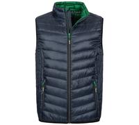 Steppjacke LPO "GILMOUR VEST VII MEN", Herren, Gr. L (52), blau (navy), Web, 100% Polyester, bequem hüftbedeckend, mit innenliegendem Gummizug, Jacken Steppjacke, auch in Großen Größen erhältlich (882