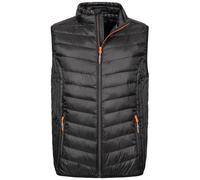Steppjacke LPO "GILMOUR VEST VII MEN", Herren, Gr. L (52), schwarz, Web, 100% Polyester, bequem hüftbedeckend, abnehmbar,verstellbar mit innenliegendem Gummizug, Jacken Steppjacke, auch in Großen Größ
