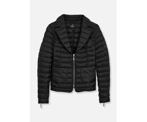 Steppjacke MADELEINE "Steppjacke Wattierte Damenjacke mit sportivem Touch", Damen, Gr. 40, schwarz, Obermaterial: 100% Polyamid PA., Modern, normal, Jacken Steppjacke, Zweiwege-Reissverschluß (8636983