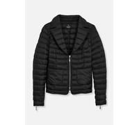 Steppjacke MADELEINE "Steppjacke Wattierte Damenjacke mit sportivem Touch", Damen, Gr. 46, schwarz, Obermaterial: 100% Polyamid PA., Modern, normal, Jacken Steppjacke, Zweiwege-Reissverschluß (8636983