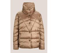 Steppjacke MADELEINE "Steppjacke Wattierte Jacke mit Stehkragen, Stepp", Damen, Gr. 36, beige (caramel), Obermaterial: 100% Polyamid PA., Modern, normal, Jacken Steppjacke (56007801-36) caramel