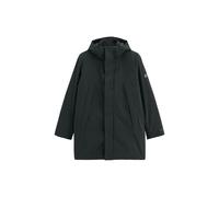 Parka MARC O'POLO DENIM, Herren, Gr. L, schwarz, Web, Obermaterial: 100% Polyester, regular fit hüftbedeckend, Windstopperbündchen, Jacken Parka, regular mit leichter Wattierung (96557563-L) schwarz