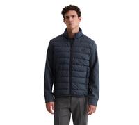 Steppjacke MARC O'POLO, Herren, Gr. M, blau (schwarz navy), Obermaterial: 100% Polyester, Rippbündchen, Jacken Steppjacke, Zwei-Wege-Zipper (87759014-M) schwarz navy