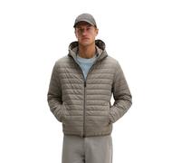 Steppjacke MARC O'POLO, Herren, Gr. S, beige (graphite dust), Web, Obermaterial: 100% Polyester, unifarben, regular fit normal, elastischer Bund, Jacken Steppjacke, mit Wattierung, wasserabweisend (56