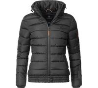 Steppjacke MARIKOO "Poison", Damen, Gr. XS (34), schwarz, Oberstoff: 100% Polyester; Futter: 100% Polyester; Wattierung: 100% Polyester; Ärmelfutter: 100% Polyester, clean, tailliert hüftbedeckend, Är