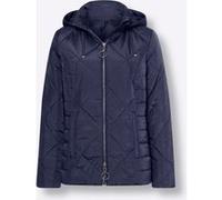 Steppjacke HEINE, Damen, Gr. 42, blau (marine), 100% Polyester, Wattierung:100% Polyester, unifarben, Jacken Steppjacke (77450437-42) marine