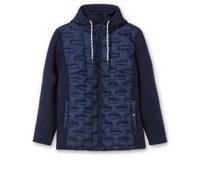 Steppjacke SHEEGO, Damen, Gr. 54, blau (marine), 100% Polyester, Einsatz:76% Polyester, 8% Elasthan, 16% Viskose, unifarben, Jacken Steppjacke (60329357-54) marine