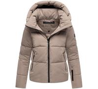 Steppjacke NAVAHOO "Frostherz XIV", Damen, Gr. S (36), beige (taupe), Obermaterial: 100% Polyester. Innenfutter: 100% Polyester. Wattierung: 100% Polyester. Ärmelfutter: 100% Polyester, gerade hüftbed