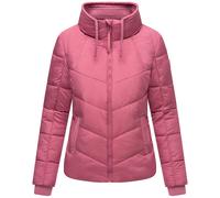 Steppjacke mit hohem Kragen "Liebesfee 14" Berry Rouge M