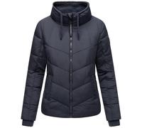 Steppjacke mit hohem Kragen "Liebesfee 14" Navy XXL
