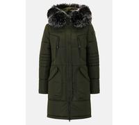 Steppjacke BETTY BARCLAY "Damen mit Kapuze", Damen, Gr. 48, grün (dunkelgrün), Obermaterial: 100% Polyamid; Futter: 100% Polyamid; Ärmelfutter: 100% Polyester, lässig geschnitten, Jacken Steppjacke (2