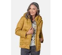 Steppjacke mit Kapuze gelb 48