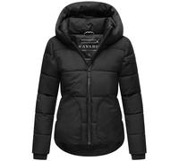 Steppjacke mit Kapuze "Lachperle XIV" Black L