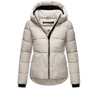 Steppjacke mit Kapuze "Lachperle XIV" Light Grey M