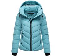 Winterjacke MARIKOO "Samuiaa XVI", Damen, Gr. S, blau (sky blau), Obermaterial: 100% Polyester; Futter: 100% Polyester; Wattierung: 100% Polyester; Ärmelfutter: 100% Polyester, Jacken, mit Kapuze (444