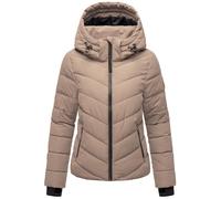 Winterjacke MARIKOO "Samuiaa XVI", Damen, Gr. L, grau (taupe grau), Obermaterial: 100% Polyester. Futter: 100% Polyester. Wattierung: 100% Polyester. Ärmelfutter: 100% Polyester, Jacken Winterjacke, m