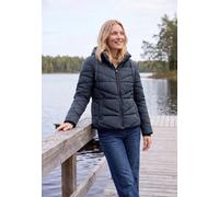 Steppjacke CECIL, Damen, Gr. L (42), schwarz navy blau, Stoff, Oberstoff: 100% Polyester. Futter: 100% Polyester. Füllung: 100% Polyester, unifarben, comfort fit normal, ohne Ausschnitt, angesetztes B