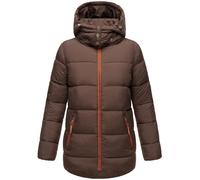 Steppjacke mit Kapuze "Wattewölkchen" Dark Choco XL