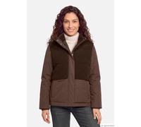 Steppjacke CARTOON "Damen mit Plüsch", Damen, Gr. 44, braun, Obermaterial: 100% Polyester. Futter: 100% Polyester. Füllung: 100% Polyester, gerade, Jacken Steppjacke (93328329-44) braun
