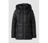 Steppjacke mit Stehkragen und Kapuze 36 schwarz 2166592.9999.36