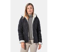 Steppjacke mit Teddy-Futter schwarz S