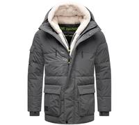 Steppjacke mit Teddyfleece-Einsatz "Lauroo XX" Anthracite XXL